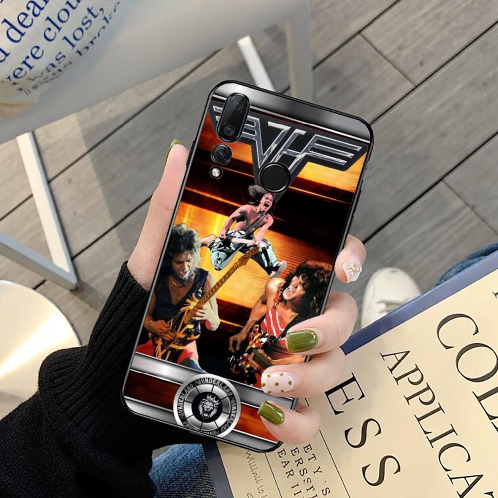 E-Eddie V-Van-Halen Music Guitar Phone Case For Huawei Y9 6 7 5 Prime Enjoy 7s 7 8 Plus 7a 9e 9plus 8E Lite Psmart Shell