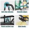Bathroom Shampoo Bottle Storage Rack Hanging Shower Head Storage Rack Third Floor Made of Iron Wall Mounted Bathroom Shelf
