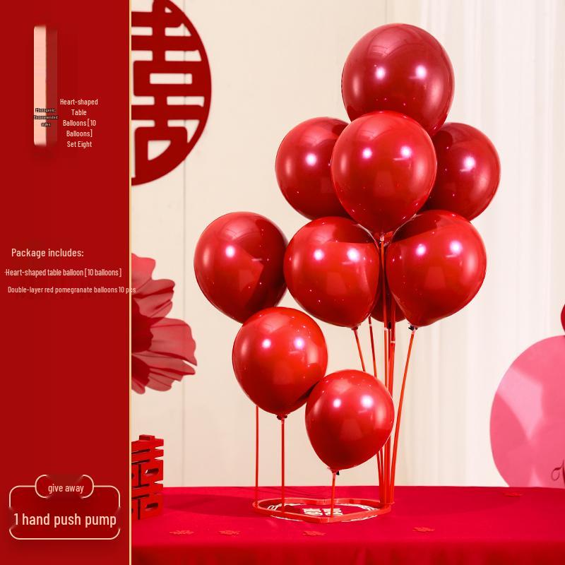 Wedding Balloon Pillar and Aisle Décor Set for Engagements and New Home Celebrations.