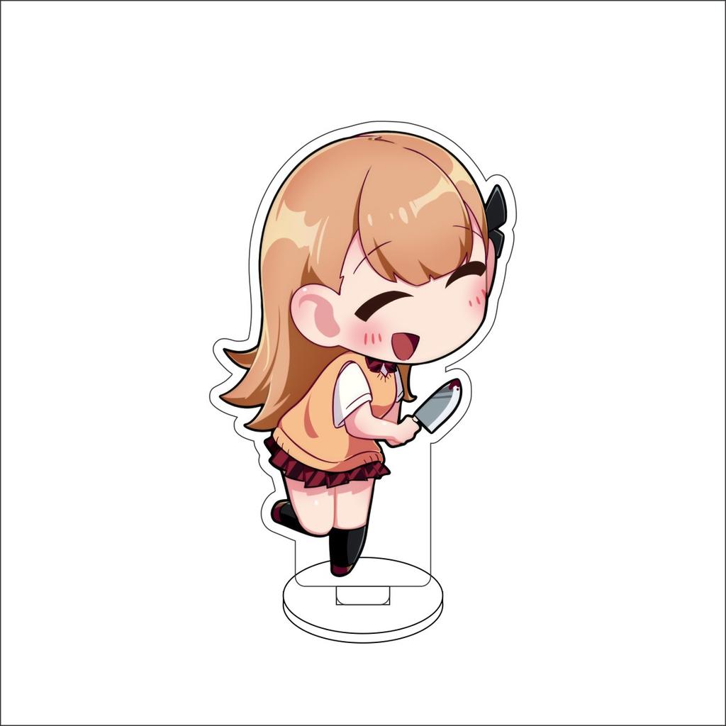 10CM Anime Komi Can't Communicate Figure Stand Model Komi Shōko/Tadano Hitohito/OsanaNajimi Cute Desk Decor Standing Sign Gifts