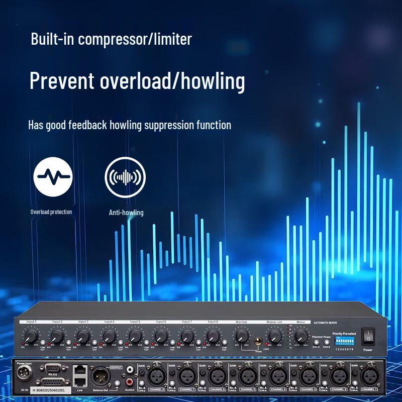 DAIPU Professional 8-Channel Smart Mixer (CN Version)