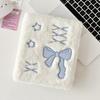 Korean Style Chasing Idol Photo Album Balletcore Bow Card Binder Plush Photocard Holder  Protecting