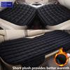 AUTO PLUS Universal Winter Warm Car Seat Cover Cushion Short Plush Seat Cushion Soft Chair Seat Cushion With Pocket