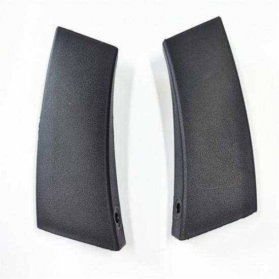 2PC Rear Bumper Side Extension Trim Molding For Toyota For Rav4 2016-2018