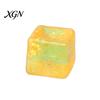 Squeeze Toy Ice Cube with Glitter Slow-Rising Water TPR Fidget Blingbling Stress Reliever for Relief Portable Decompression Gadget Kids Adults