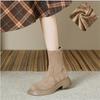 Small Size 32-40 Martin Boots for Women Short Boots for Women Suede Boots for Women Autumn and Winter Style Slim Long Socks Boots