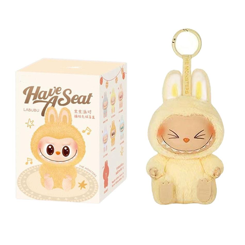 

2025 Новый Высококачественный Милый Labubu The Monsters Box Toys Cardiac Macarone Kawai Guess Bag Figure Model Bag Подарочный
