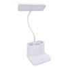Desk Lamp 3 Color Temperature Rechargeable Bedside Table Lamp with Pen Holder Phone Stand for Home Bedroom