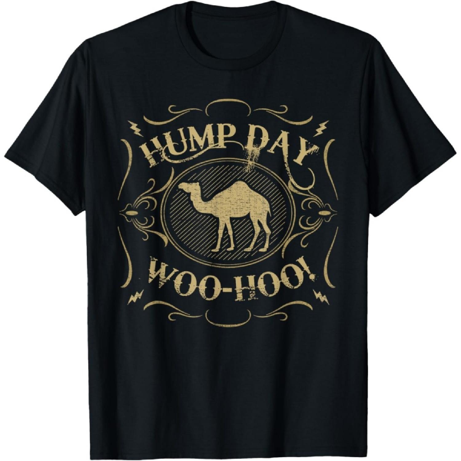 Hump Day Woo Hoo Camel T-Shirt T-Shirt S