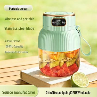 Fully Automatic Large-Capacity Electric Juicer for Fruits & Vegetables, Portable Multifunction Juice Maker