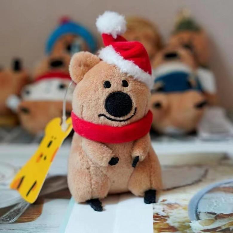 Koala Käse Plüsch Schlüsselanhänger mit weicher Baumwollfüllung für Kinder Sammler