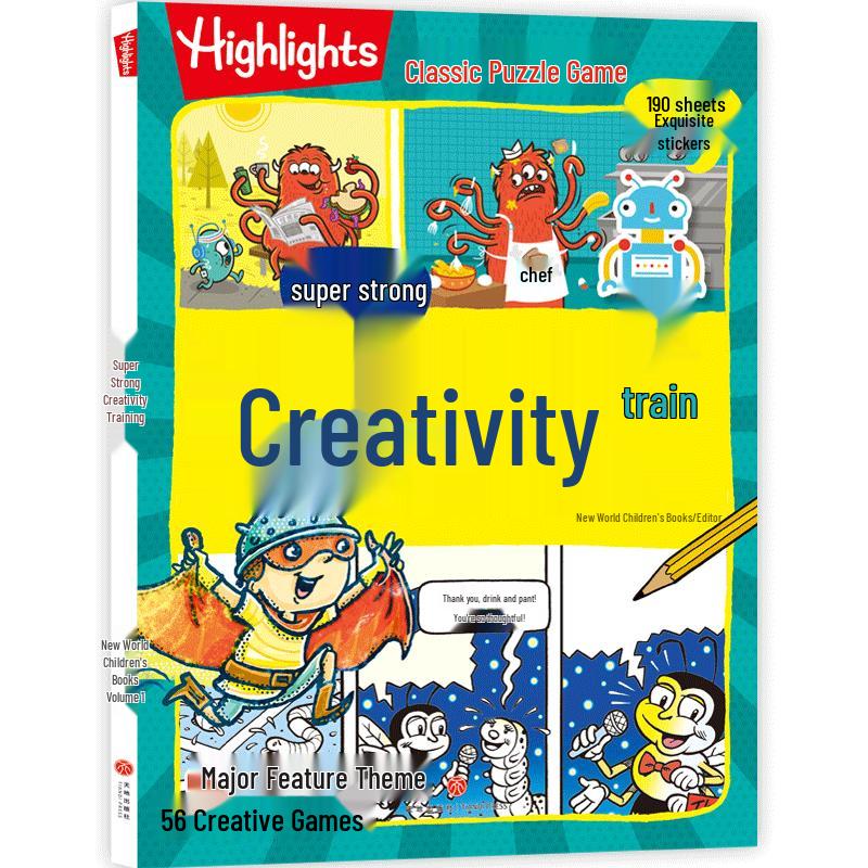 Highlights Super Creative Thinking Activity Book