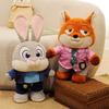 Judy And Nick Zootopia Plush Toys With Pp Cotton Filling For Kids And Fans