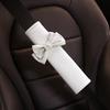 1pc Bow Tie Shoulder Pad Car Seat Belt Small Interior Decoration Protection Cartoon Creative Insurance Cover Car Accessories