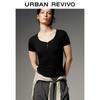 UR2026 Women's Slim Short Crew Neck T-Shirt