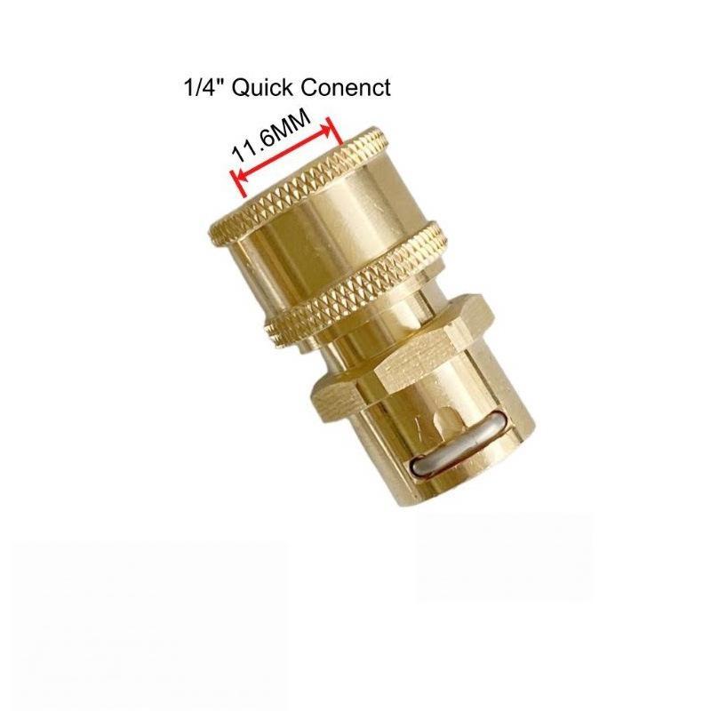 1/2Pcs 1/4 Quick Connector Anti-Tangle Adapter High Pressure Washer Parts Connect Hose And Water Nozzle For K Series For Karcher