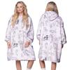 Blanket Sweatshirt Oversize Warm Thick Blanket Sweatshirt 2In1 Xxl Cats Furry [Ub-Kb-Wz-10]
