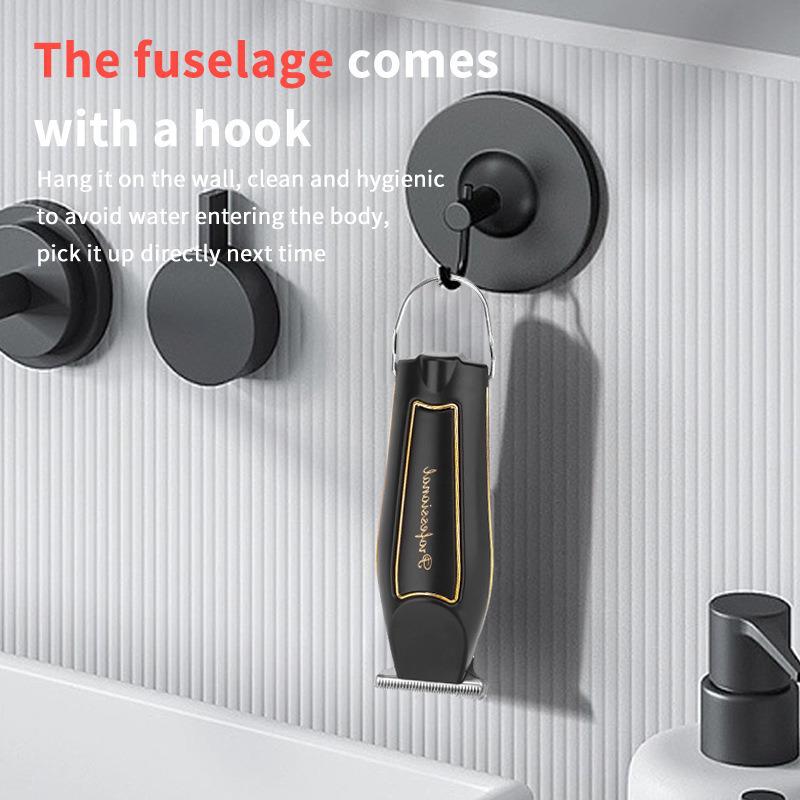 Rechargeable Electric Hair Clipper & Trimmer with Digital Display for Shaving, Balding, and Oily Scalps