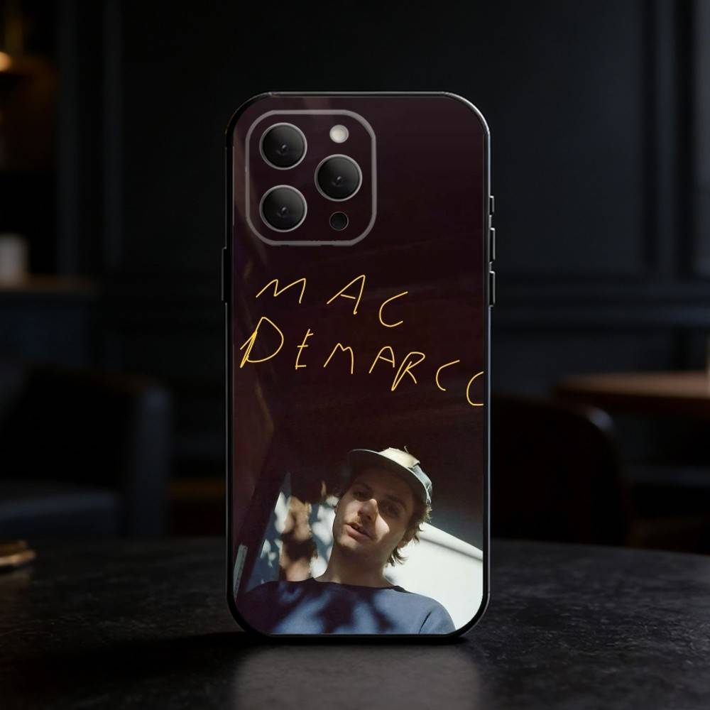 Mac Demarco Phone Case For iPhone 17,16,15,14,13,12,11 Plus,Pro,Max,Mini Silicone Black Soft Cover