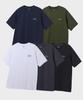 JEEP [2Pack] 190G Single Airgram Muscle Fit Short Sleeve T-Shirt (Jq5Tsu152Bk)
