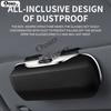 Press Switch Car Sun Visor Glasses Box for Renault Captur Koleos Kadjar Arkana Megane Dacia Duster Clio Sunglasses Storage Case
