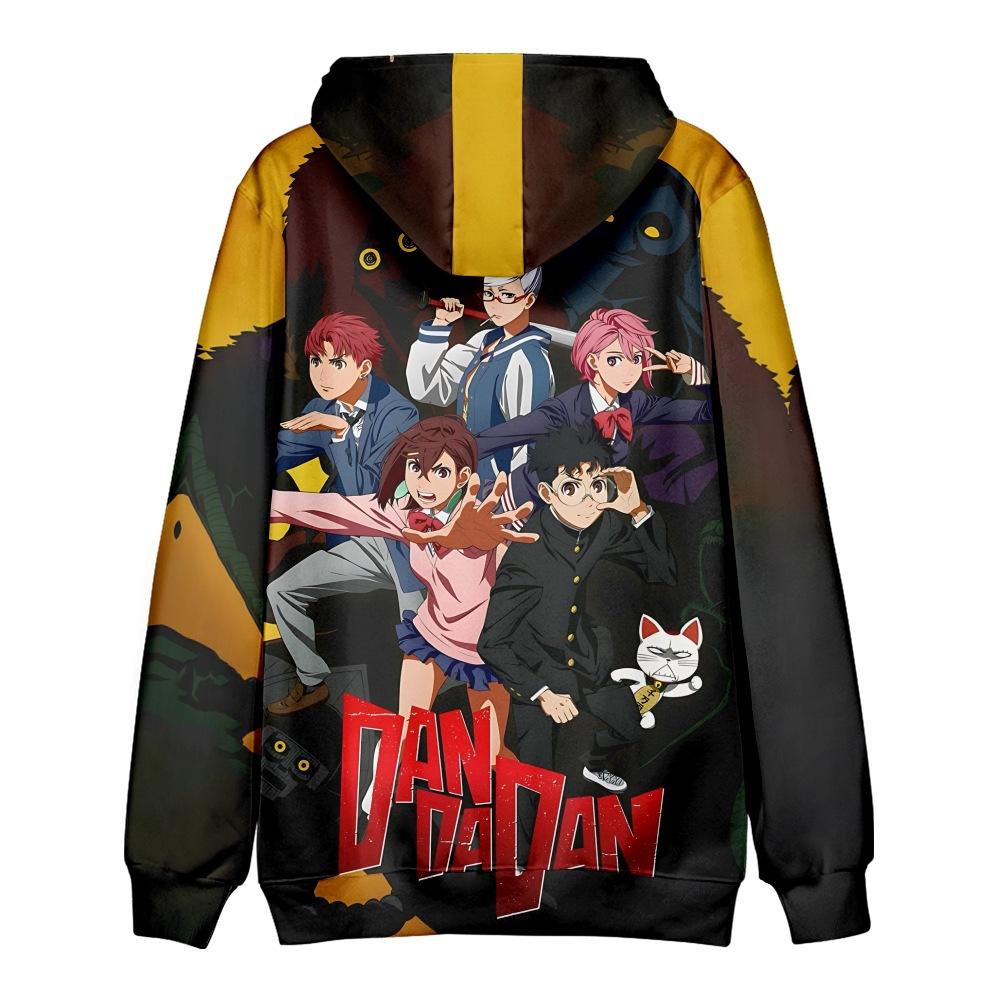 New Fashion DAN DA DAN 3D Print Clothes Streetwear Men Hoodies Sweatshirt Fashion Hooded Long Sleeve Pullover Tops
