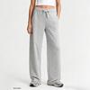 Gap Women's 2025 Autumn Script Logo Fleece Wide-Leg Sweatpants