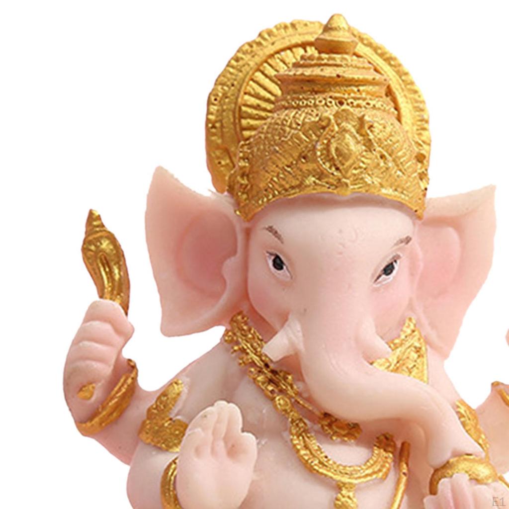 Figurine India God Buddha Home Feng Shui Decoration Sculpture Crafts Also for Car Dashboard