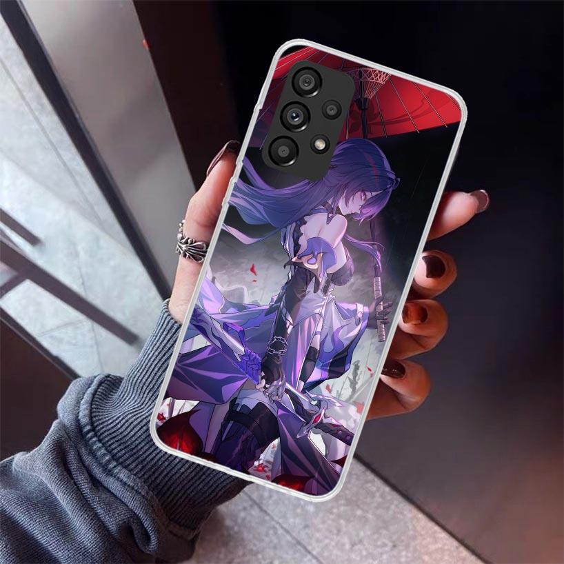 Honkai Star Rail Acheron Phone Case For Samsung Galaxy A17 A57 A37 A16 A26 A36 A56 A15 A25 A35 A55 A14 A13 A54 A53 A34 A24 A33 A