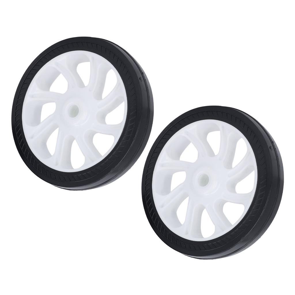 2PCS Air Compressor Wheel ABS and Rubber Universal Air Compressor Wheel Replacement