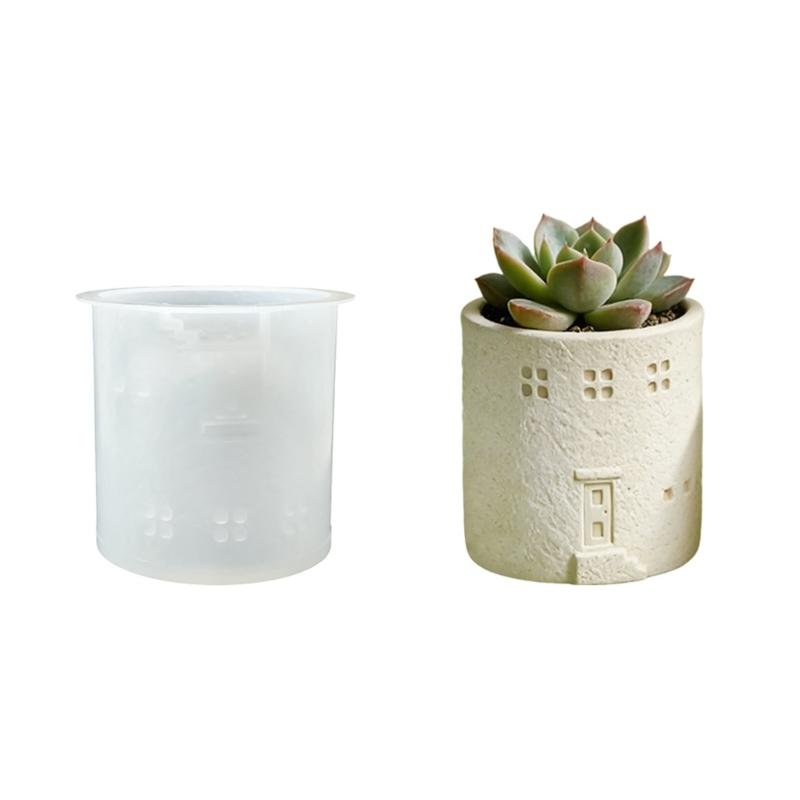 Unique Irregular Shaped Silicone Mould For Making Concrete Candle Holders And Succulent Planters