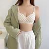 Sweet Breathable Girlish Style Push-Up Bra Wire-Free Seamless One-Piece Thin Cup Underwear