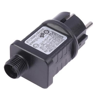 Adaptador de corriente Transformador Cadena de luces 3,6 W 31 V Led Temporizador Adaptador de corriente Adaptador de fuente de iluminación Tecnología impermeable Ip44