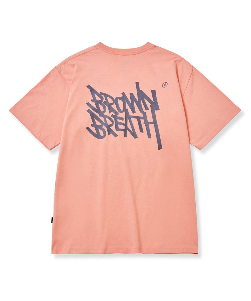 BROWNBREATH Tag Tee - Indy Pink