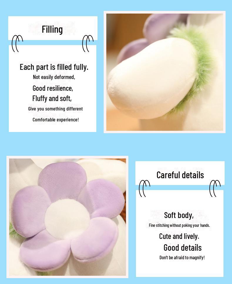 Adorable Flower Duck Plush Toy - Cute Pillow & Children's Birthday Gift