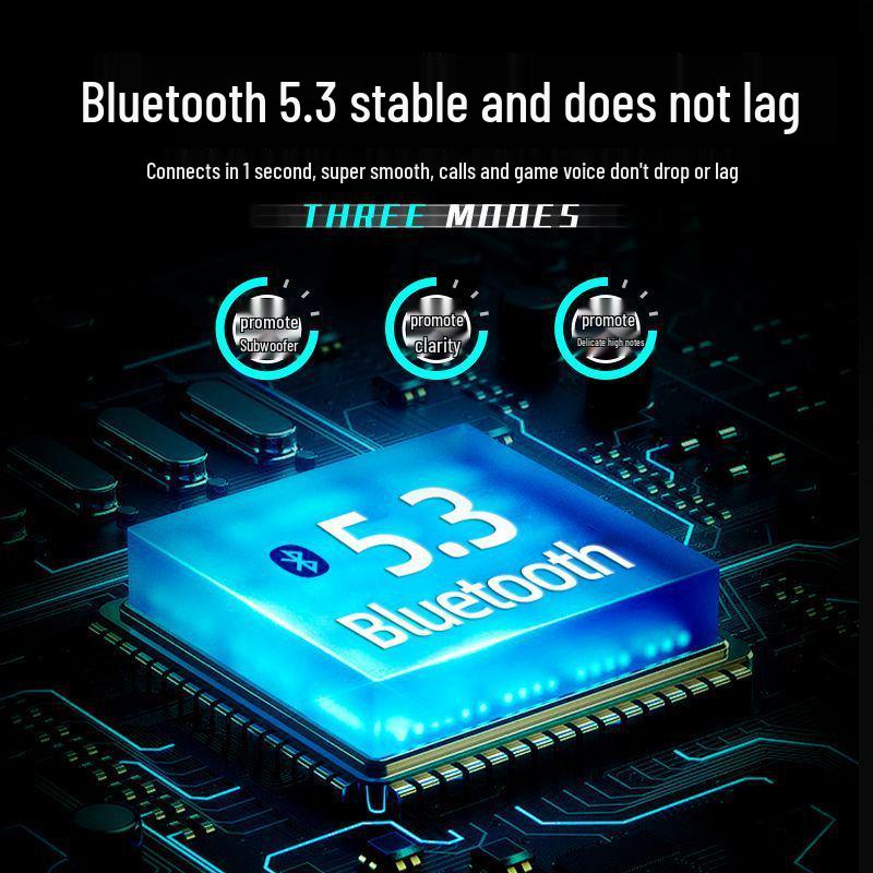 2025 Wireless Bluetooth Gaming Earphones: In-Ear, Noise Reduction, Long Battery Life, High Sound Quality, Universal Compatibility