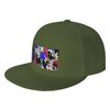 Fashion cat holiday Flat Brim Sun Hat  Sunshade Cap Womens