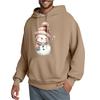 Men's Hooded Sweatshirt, Contrasting Color Sweatshirt, Sports   Casual Jacket