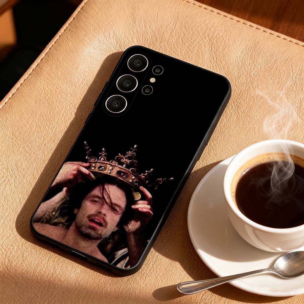 

Actor S-Sebastian S-Stan-SS Phone Case For Samsung S25,24,23,22,30,21,10,9,Ultra,Plus,Lite,FE Black Soft Case Samsung S105G
