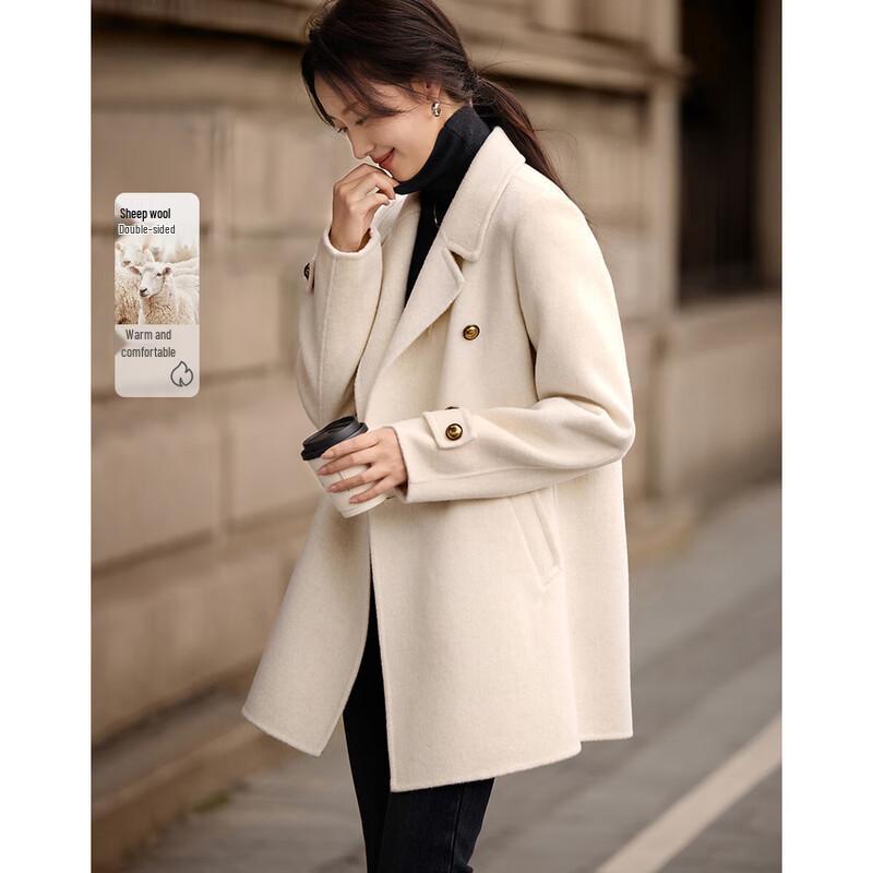 Women's Fashion Double-sided Wool Coat