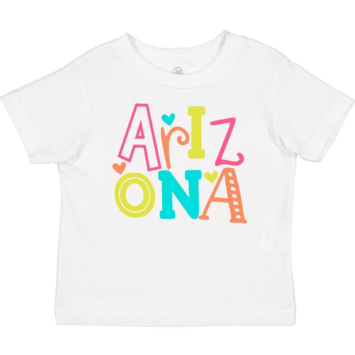 Inktastic Arizona Baby T-Shirt State Cute Love Hearts Infant Tees Shower Apparel 100
