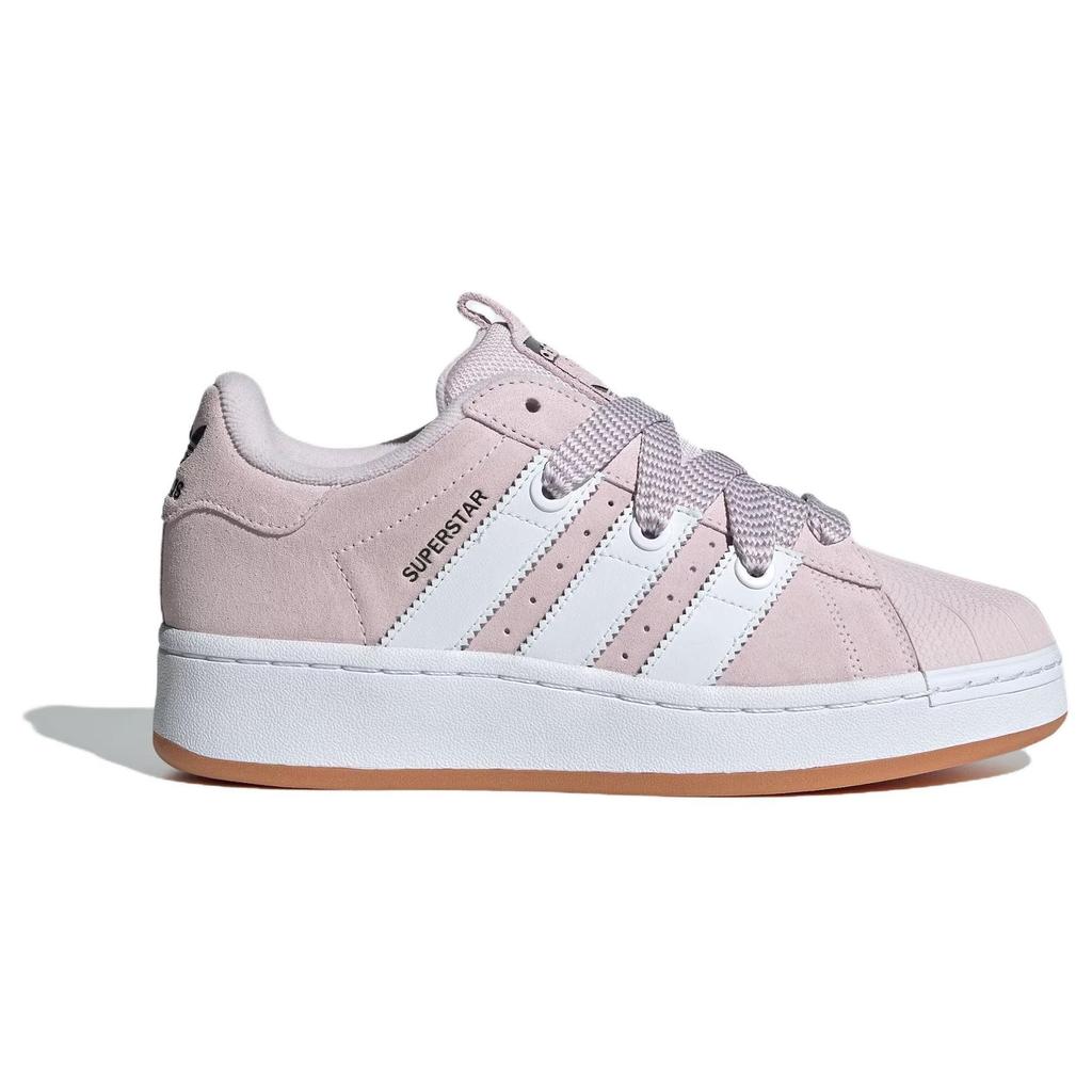 Adidas Originals Superstar Xlg Versatile Comfortable Shock Absorbing Durable Low Top Sneakers Women Sneakers Pink White ID0285