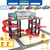 Children's Parking Toy Set Three-dimensional Multi-layer Car Assembly Rail Car Parent-child Interaction Gift Boy