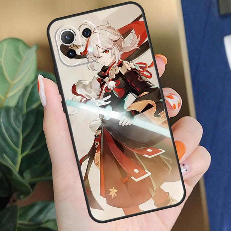 Genshin Impact Kaedehara Kazuha Case For Xiaomi 15 14 Ultra 13T 14T 15T Pro 17 Pro Max POCO F8 F7 F5 F6 X5 X6 X7 Pro Coque