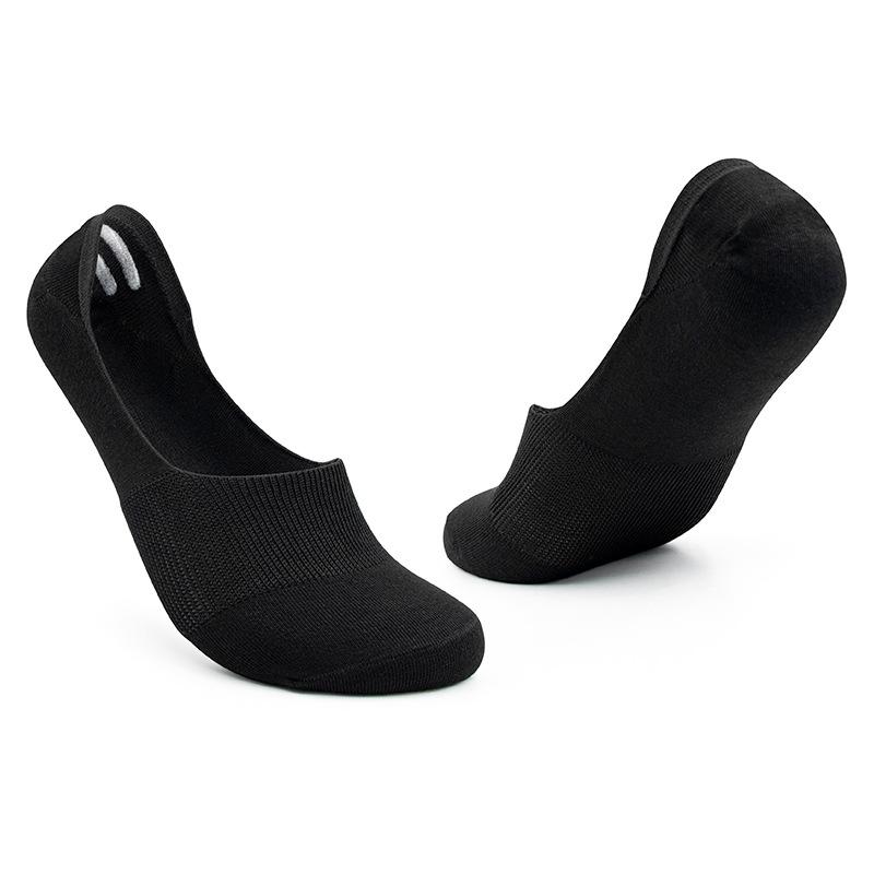 5 Pairs Men's and Women's Summer Thin Shallow Non-slip Non-drop Heel Invisible Boat Socks