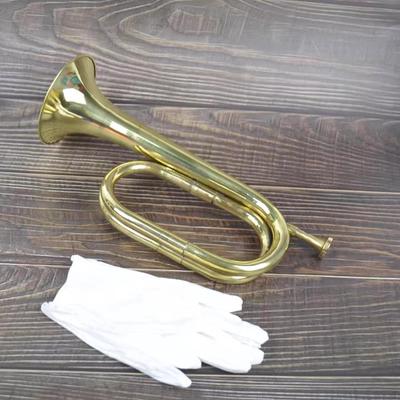 Trompete Signalhorn Kavallerie Blasinstrument Messing für Orchester Schulband