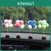 Cute Cartoon Balloon Car Ornament For Car Interior Clay Material