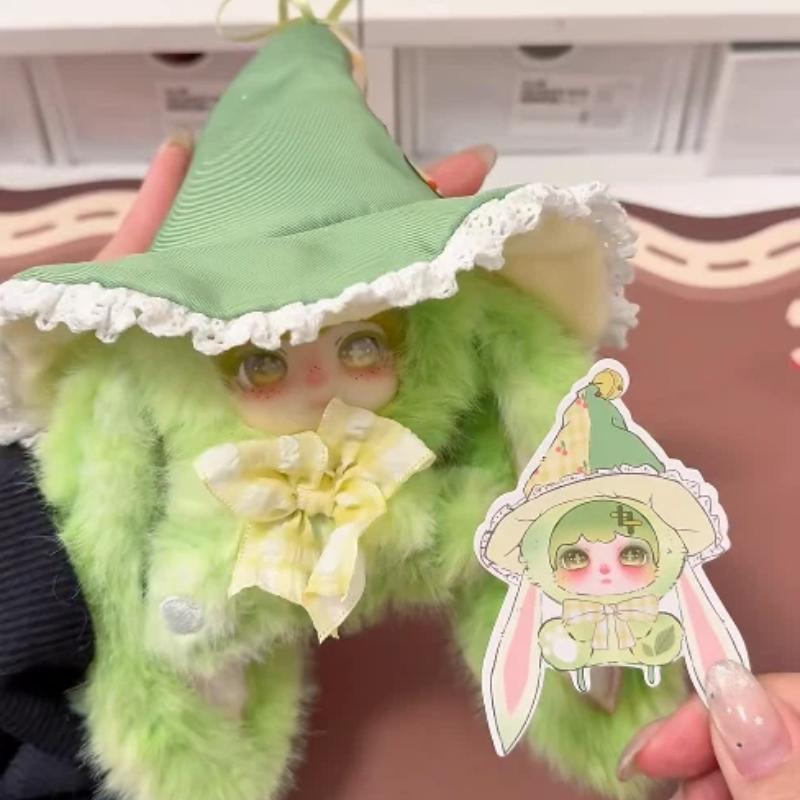 LOKIKI Waiting for the Wind Series Plush Vinyl Face Cute Trendy Surprise Room Decoration Birthday Gifts Toys