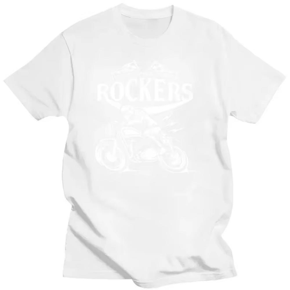 Brand T-Shirt Men 2019 Fashion Mans Unique Cotton Short Sleeves O-Neck Rockers Cafe Racer Cb750 Motorcycle Biker Casual Tees