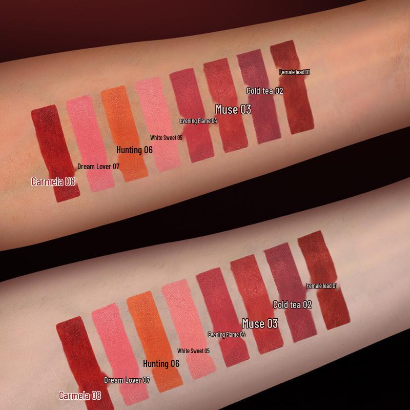 ARTMISS Matte Velvet Lipstick - Non-Stick, Long-Lasting, Non-Fading, and Non-Drying.